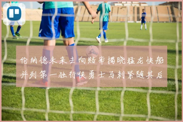 伦纳德未来去向赔率揭晓猛龙快船并列第一独行侠勇士马刺紧随其后